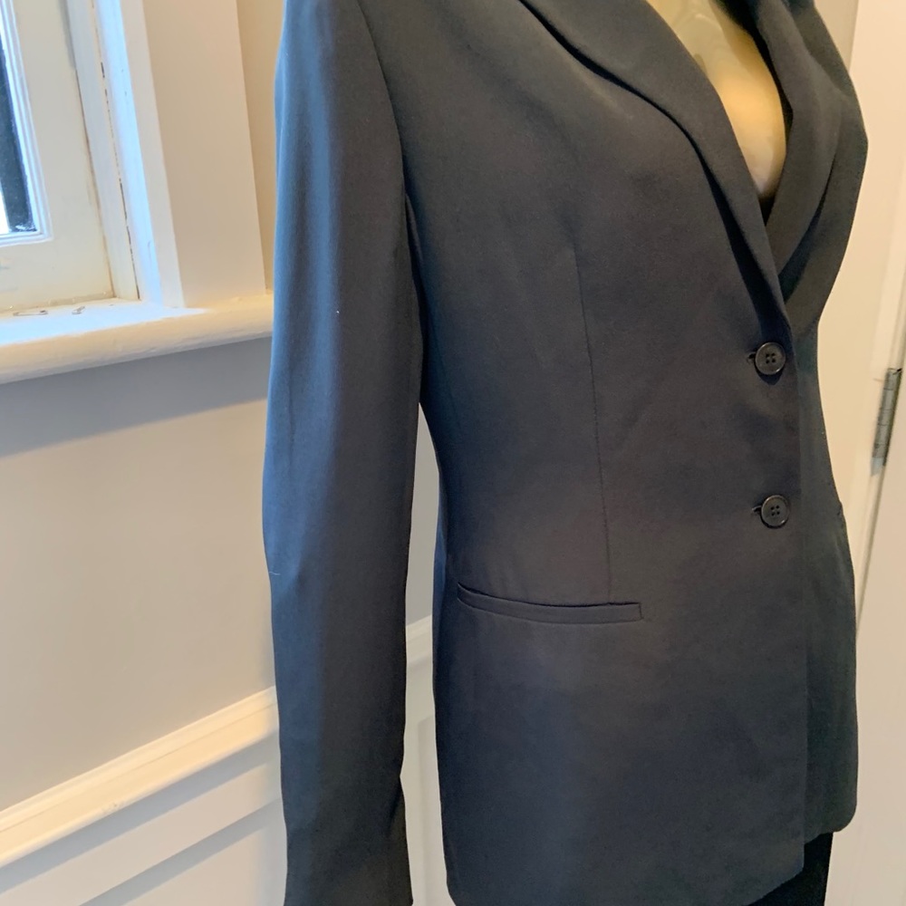 GIORGIO ARMANI GREY SILK JACKET  12 CHEST 42 Oversized - Picture 12 of 13